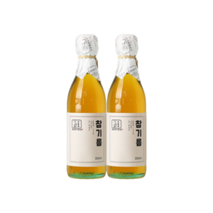 벤조피렌Zero! 초밀도 100%통깨 참기름_길음동기름집, 2개, 350ml