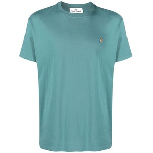 비비안웨스트우드 구체 자수 티셔츠