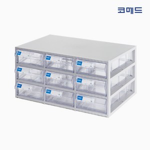 코메드 CMD-502멀티박스 9칸 투명서랍장