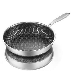 Fanood 316스텐 프라이팬, 28cm, 1개