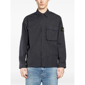 스톤 아일랜드 체스트 포켓 셔츠, 블루계열, Standard S(KR 90)