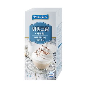 동서 리치골드 휘핑크림 1L 1박스 12개