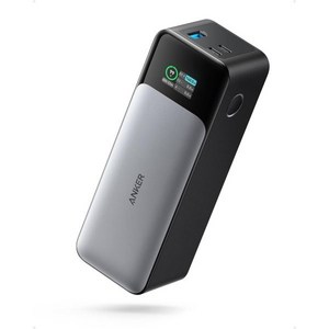 Anker 737 파워 뱅크 PowerCore 24K 140W 출력 24000mAh 3포트 휴대용 충전기, 01 Black, Power Bank