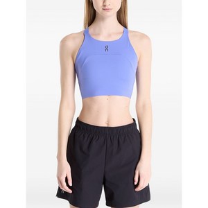 온러닝 컷아웃 스포츠 크롭 탑, 바이올렛/보라계열, M(KR 66)