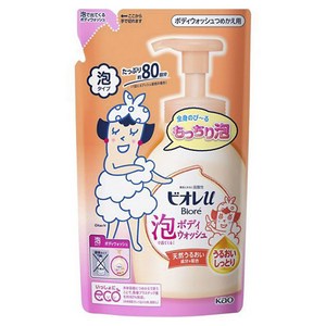 비오레 U 거품이 나오는 바디워시 모이스처라이징 리필용, 480ml, 1개