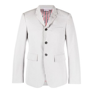 톰 브라운 스트라이프 프린트 시어서커 블레이저, 그레이계열, Numeric 5(KR 115)