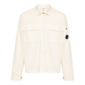 C.P.컴퍼니 렌즈 디테일 셔츠, 베이지계열, Standard 3XL(KR 120)
