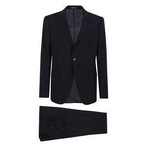 엠포리오아르마니 싱글 브레스티드 수트, 블랙계열, Italy 56(KR 110)