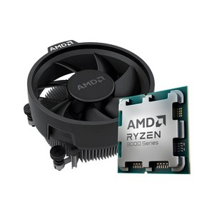 AMD 라이젠 정품 R5 9600X CPU (멀티팩 그래니트릿지 AM5 쿨러포함), 1개, 선택하세요