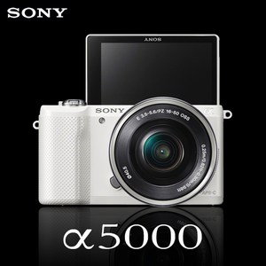 소니 카메라 A5000+16-50mm (렌즈포함) 셀카 미러리스 레트로 디카 k, 블랙, 64GB+여행용 가방+UV필터