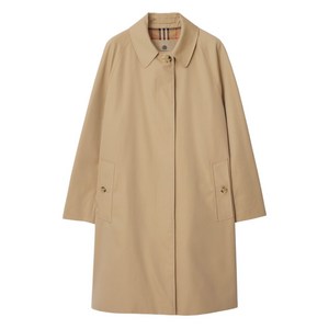 버버리 캠든 헤리티지 버튼 코트, 베이지계열, UK 14(KR 77-88)