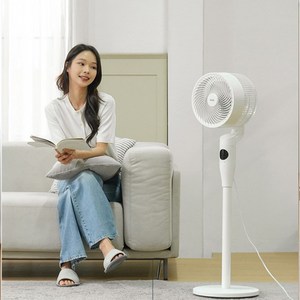 [AI음성인식] 8단계 저소음 에어다이나믹 선풍기 써큘레이터, 연그레이