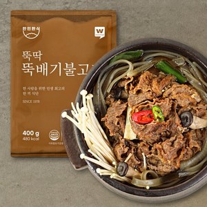 [한인한식] 뚝딱 뚝배기 불고기 400g X 3팩, 3개
