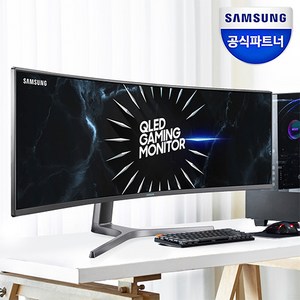 삼성전자 123.9cm DQHD 커브드 모니터 C49RG90 120Hz