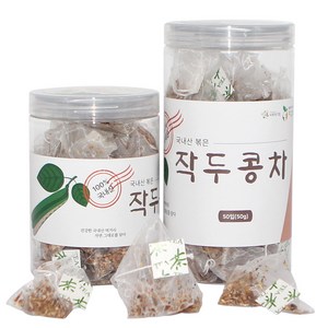 지구마을 국내산 삼각티백 전통차 작두콩차 티백차, 1g, 50개입, 1개