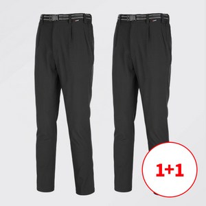 [이지바이] (1+1) 날마다 따뜻한 남성 보온 핫 기모 빅사이즈 등산 아웃도어 작업복 바지