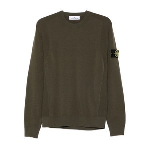 스톤 아일랜드 크루 넥 스웨터, 그린계열, Standard S(KR 90)