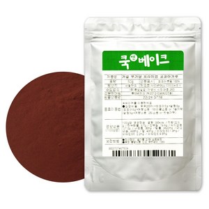 쓴맛이 덜한 부드러운 무가당 프리미엄 코코아가루, 50g, 1개입, 1개