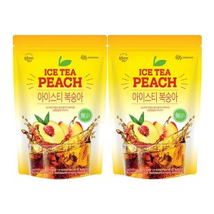 복음자리 복숭아 아이스티 파우더