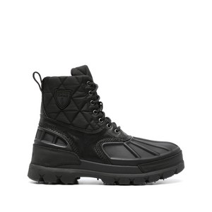 폴로랄프로렌 오슬로 퀼팅 앵클 부츠, US 12(KR 300), 블랙계열