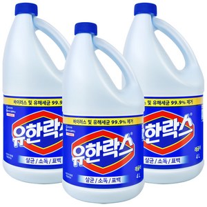 유한락스 레귤러, 4L, 3개