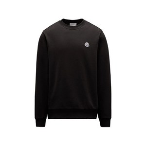 몽클레르 로고 패치 스웨트셔츠, 블랙계열, Standard L(KR 100-180)