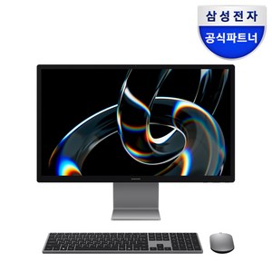 삼성전자 올인원 프로 일체형 PC DM970AGA-L51AR 27인치 인텔 울트라5 32GB WIN11 기업용 사무용 학습용 AI 컴퓨터 PC, RAM 32GB + SSD 1TB