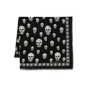 알렉산더맥퀸 클래식 스컬 스카프