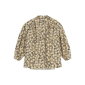 메종키츠네 플로럴 프린트 셔츠, 블랙계열+화이트계열, IT 40(KR 44)