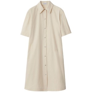 버버리 반소매 셔츠 드레스, 베이지계열, UK 6(KR 44-55)