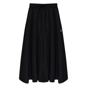 겐조 로고 디테일 미디 스커트, 블랙계열, Standard M