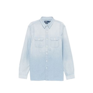 폴로랄프로렌 버튼 샴브레이 셔츠, 블루계열, Standard S(KR 37)