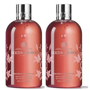 몰튼브라운 헤븐리 진저릴리 배쓰 & 샤워젤, 300ml, 2개