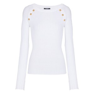 발망 버튼 골지 탑, 화이트계열, France 34(KR 55)