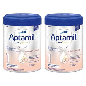 압타밀 프로푸투라 듀오어드밴스 분유 1단계, 2개, 800g
