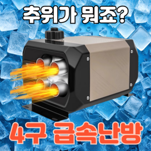 정직아저씨 무시동히터 차량용 차박 이동식 휴대용 온풍기 220V, 1개, 본품 (12V/24V/220V 겸용)