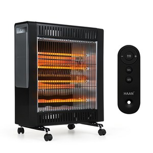 한경희생활과학 리모컨형 4단 석영관 히터