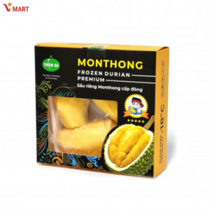 Vmat 베트남 냉동 두리안 Fozen duian sau ieng dong lanh Vietnam 300g, 1개