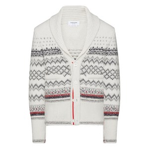 톰 브라운 도네갈 니트 가디건, 화이트계열, Numeric 0(KR 90)