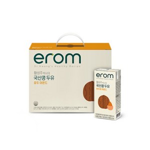 이롬 황성주 박사의 국산콩 두유 호두 아몬드, 190ml, 24개