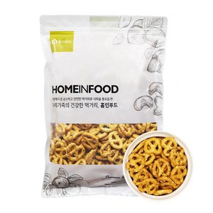 홈인푸드 미니프레첼 과자 스낵 디저트 안주, 1개, 500g