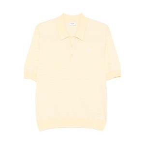 셀린느 스트라이프 폴로 셔츠, 옐로우계열+화이트계열, S(KR 95)