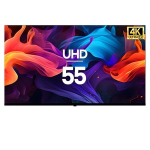 시티브 4K UHD TV, 139cm(55인치), 일반TV, 벽걸이형, 방문설치