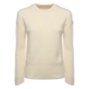 몽클레르 X 질 샌더 로고 패치 스웨터, 베이지계열, Standard S(KR 55)