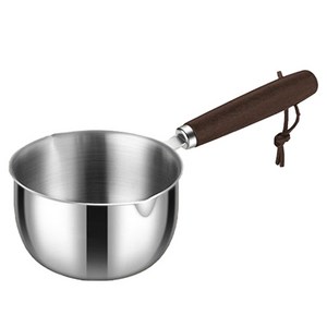 POPOVICH 스테인레스 소형 냄비, 실버, 7.5cm, 1개