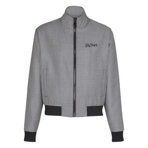 발망 하운즈투스 패턴 집업 재킷, 화이트계열+블랙계열, Italy 44(KR 100)