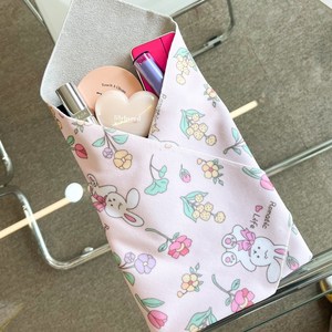 엘라운지 다용도 파우치 벨크로 매직 마술 자석 이너백 2매세트