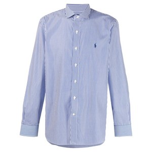 폴로랄프로렌 폴로 포니 자수 셔츠, 블루계열+화이트계열, Collar (in) 15(KR 38)