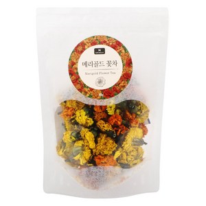 네이쳐리브 제주 수제 메리골드 꽃차 마리골드 꽃송이 파우치형, 40g, 1개입, 1개
