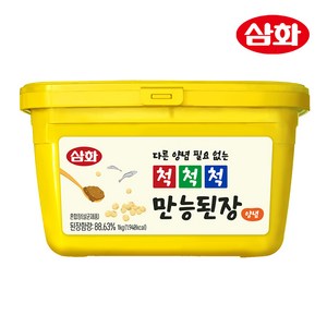 삼화식품 척척척 만능 된장 양념, 1개, 1kg